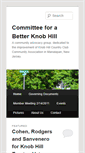 Mobile Screenshot of knobhillelection.com
